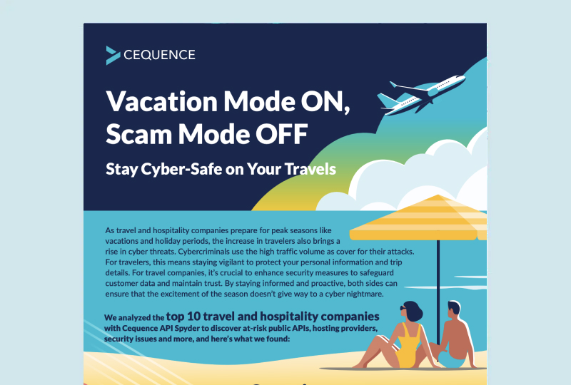 Cequence Travel Infographic