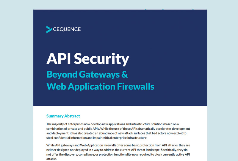 API Security: Beyond Gateways & Web Application Firewalls thumbnail