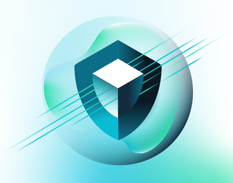 A circle with a shield and lines through the shield and circle representing Cequence Fortifying The Future Webinar thumbnail