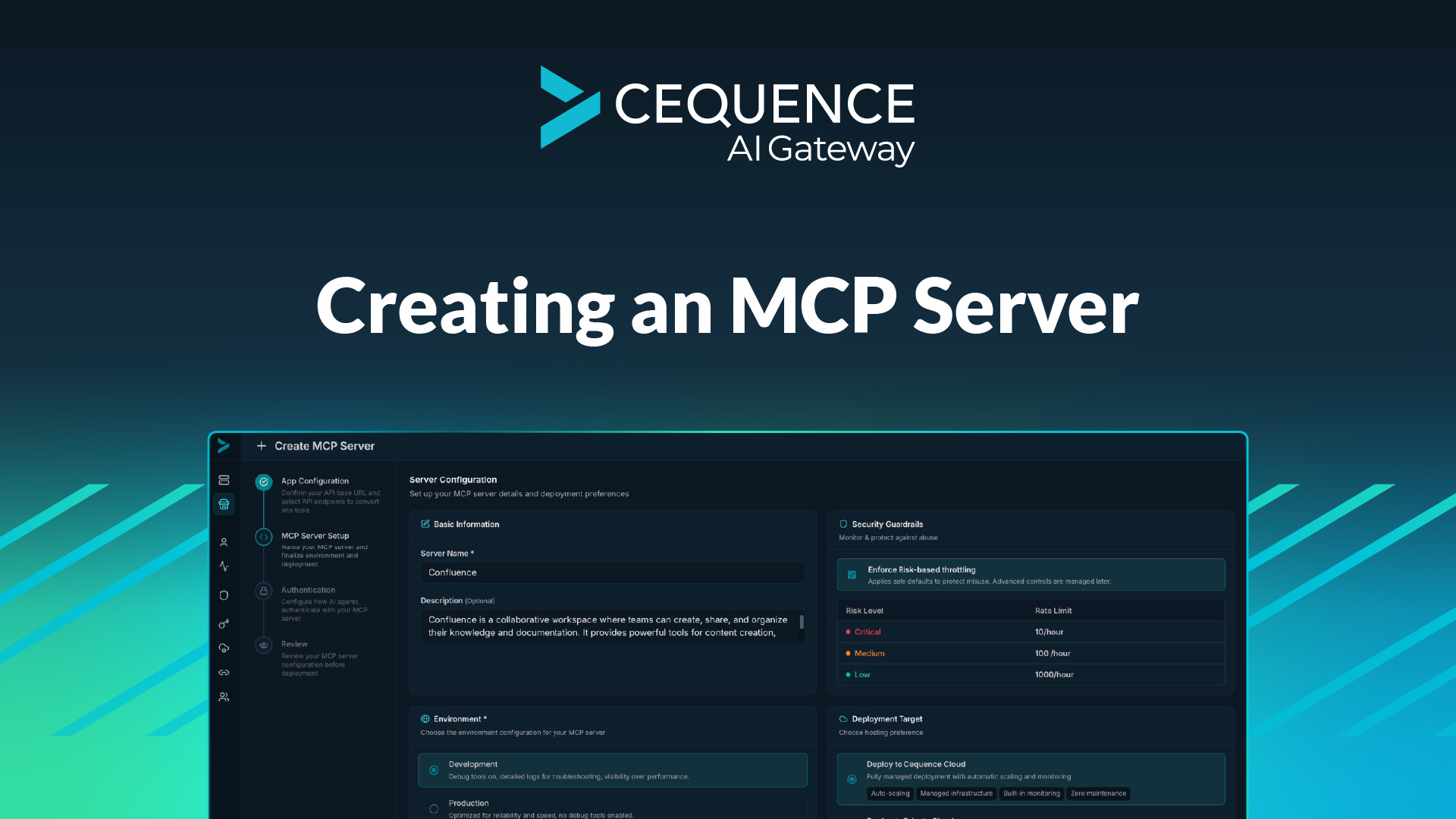 Enabling Applications for Agentic AI Using MCP | Cequence AI Gateway thumbnail