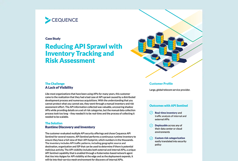 Reducing API Sprawl with Inventory Tracking and Risk Assessment thumbnail