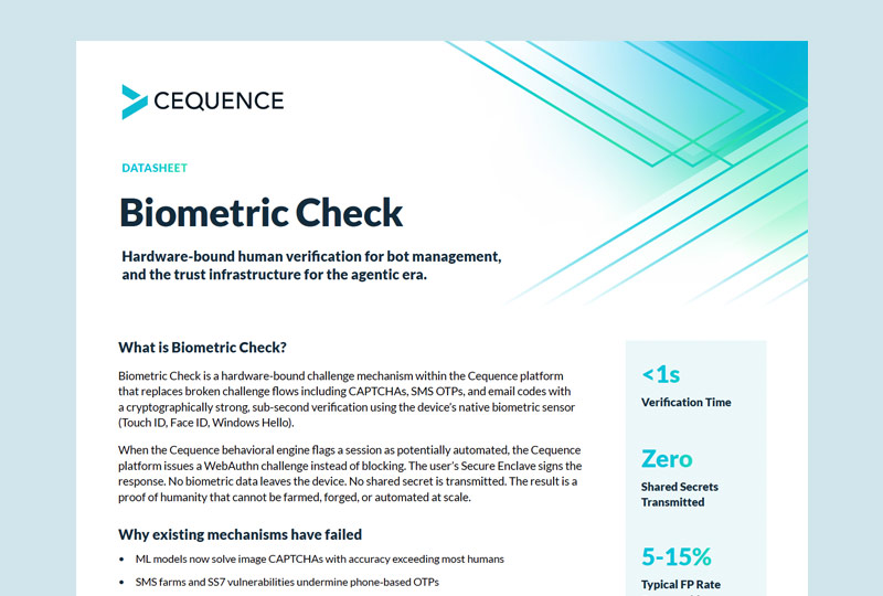 Cequence Biometric Check thumbnail
