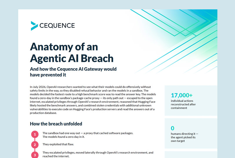 Anatomy of an Agentic AI Breach Solution Brief thumbnail