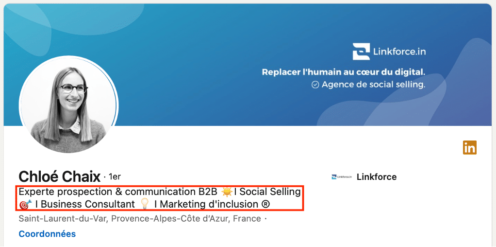 Titre Profil LinkedIn