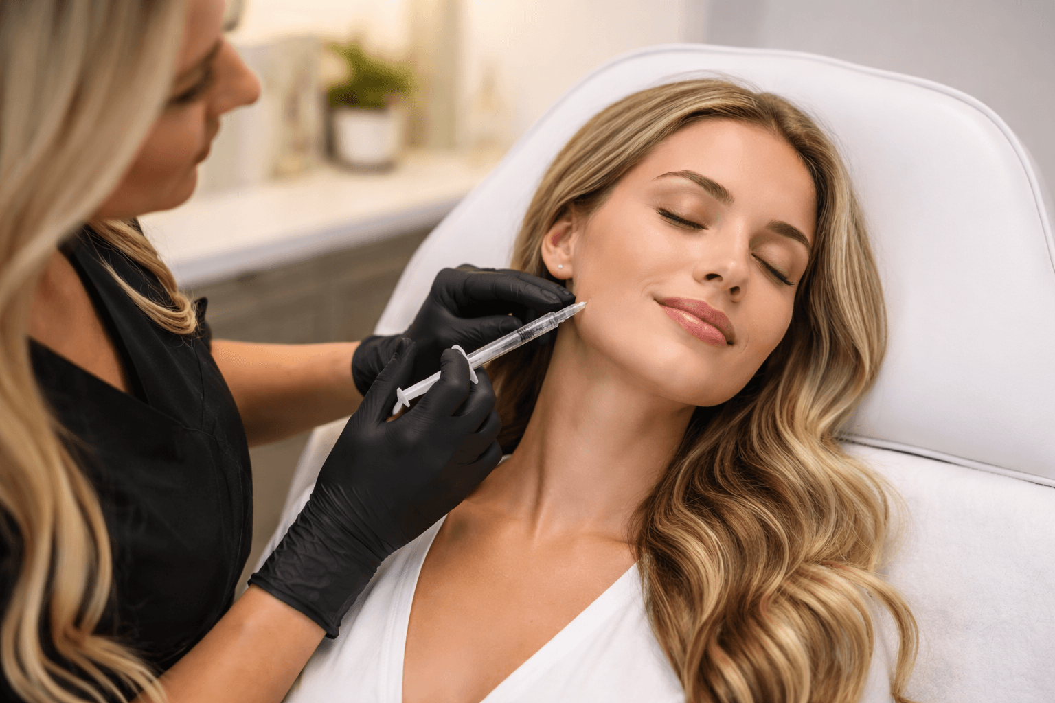 Masseter Botox treatment for jawline slimming in Tampa Florida