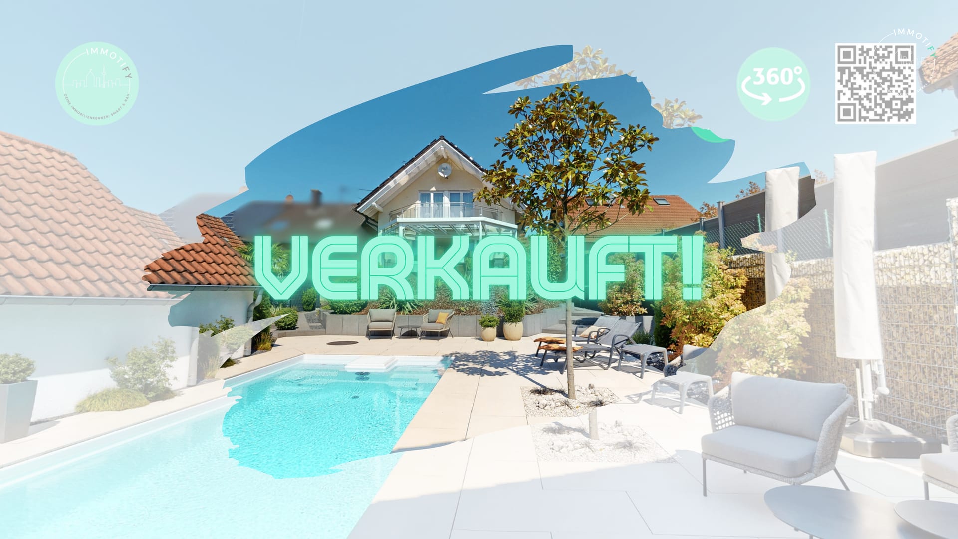 Exklusives Wohnen mit Pool und Weitblick: Modernes 1-FH mit ELW in Straubenhardt-Langenalb