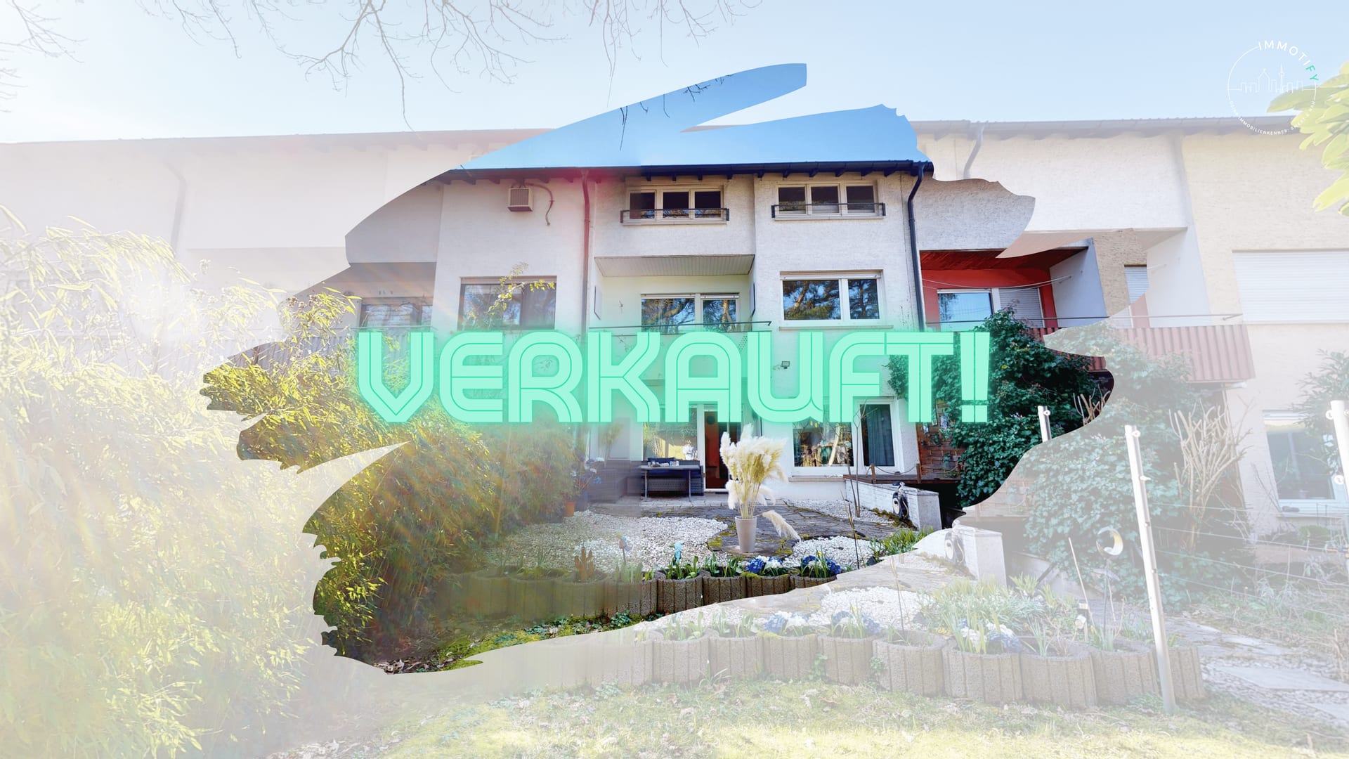 Raum. Garten. Familienleben. – Gepflegtes RMH mit großer Terrasse & Garage, KA-Waldstadt