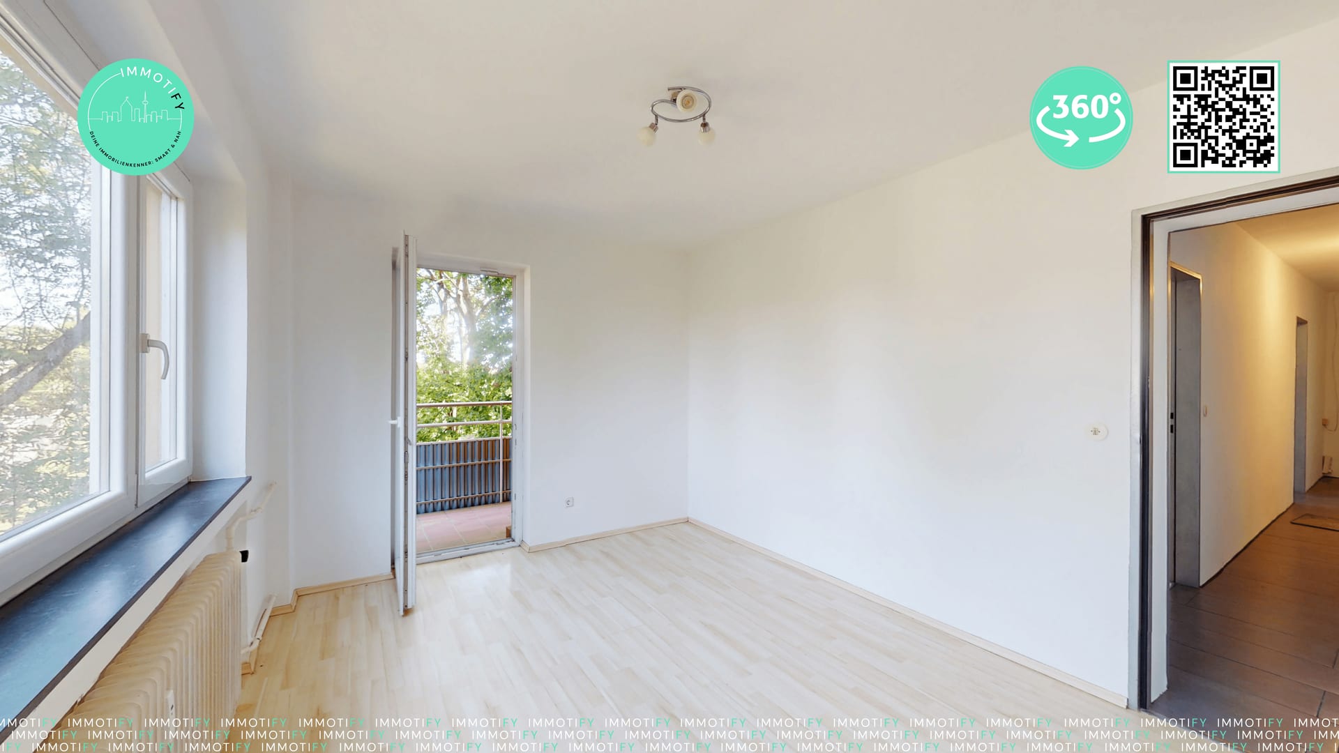 Zwei Balkone. Drei Zimmer. Viele Möglichkeiten. – 3-Zimmer-Wohnung in der Karlsruher Nordweststadt