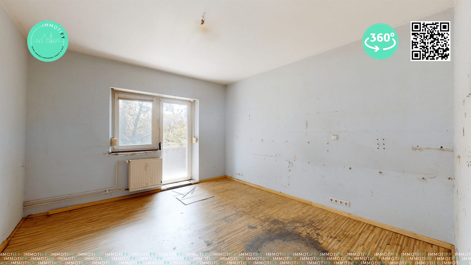 Potenzial pur – Zentral – Vermietungsstark: 3-Zi-ETW in der Weststadt mit hohen Decken & Balkon
