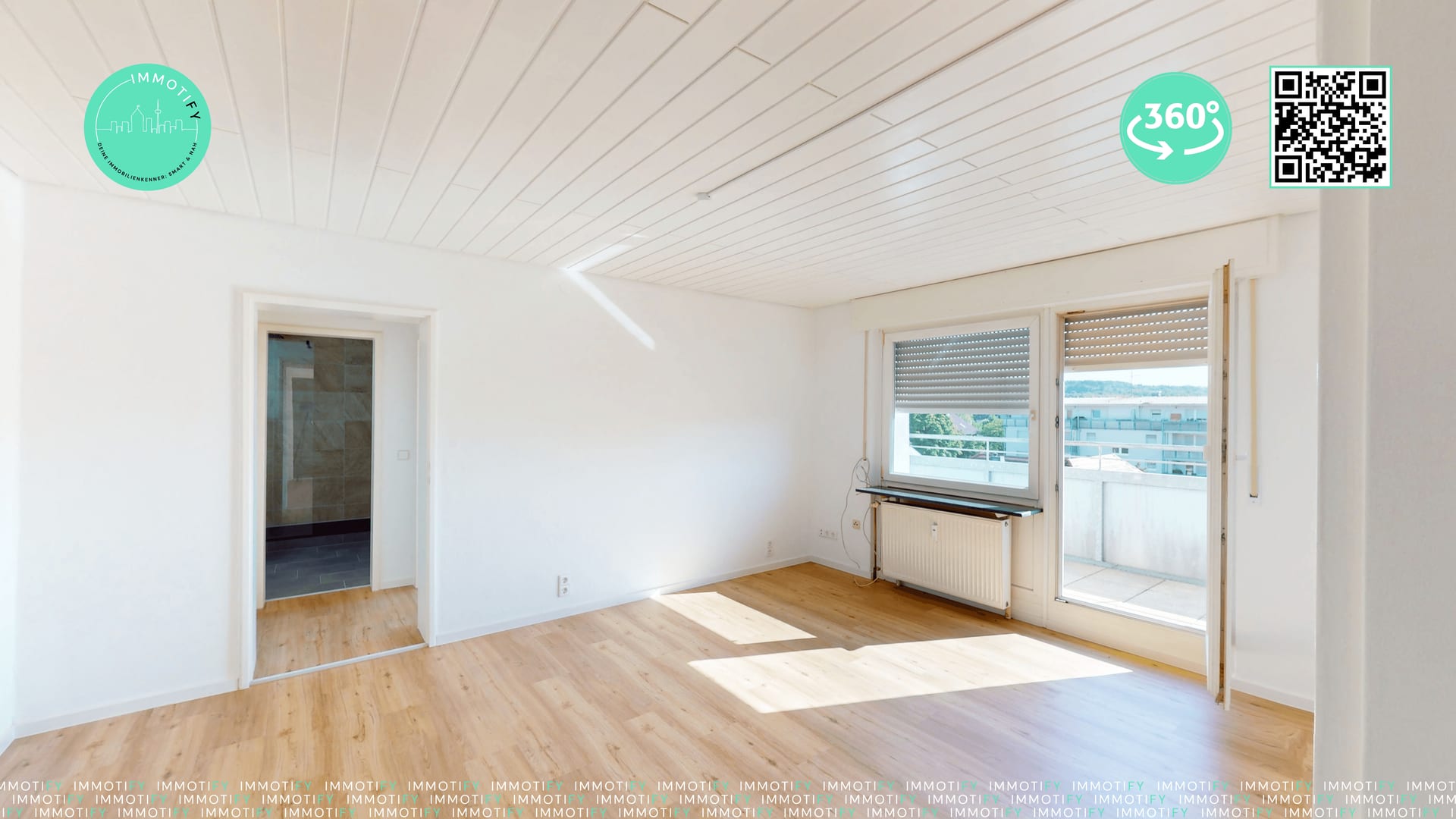 Modernisiert. Gemütlich. Einzugsbereit. – 2-Zimmer-Wohnung mit großem Balkon in Bischweier