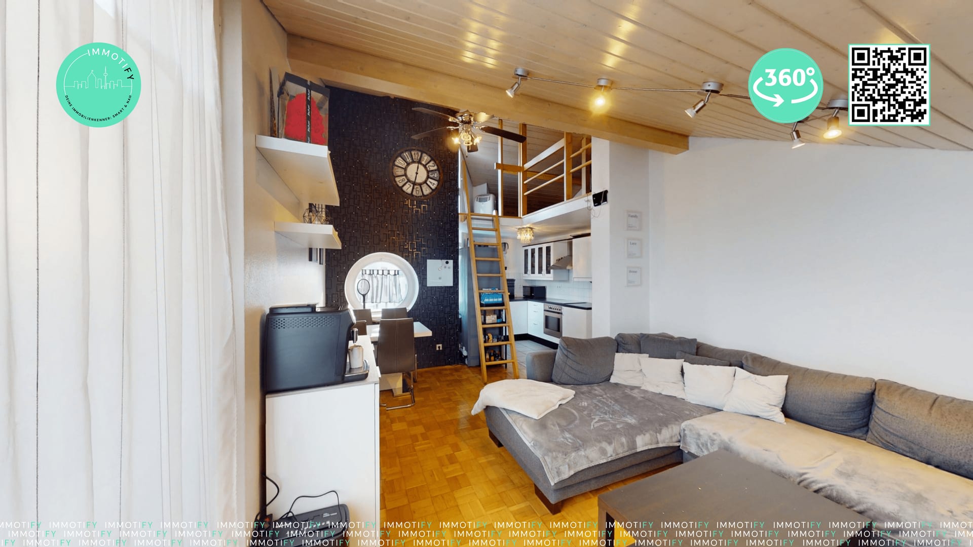 Bezugsfrei. Kompakt. Wertbeständig. – 2-Zimmer-Dachgeschosswohnung mit TG-Stellplatz in Karlsruhe