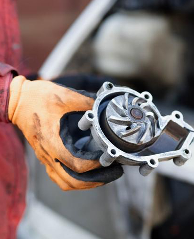 vehicle water pump replacement