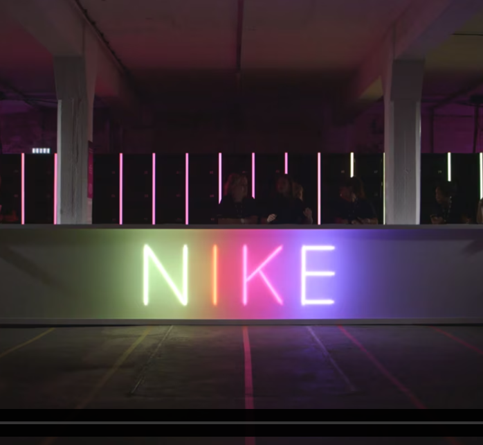 Nike Unlimited You installation