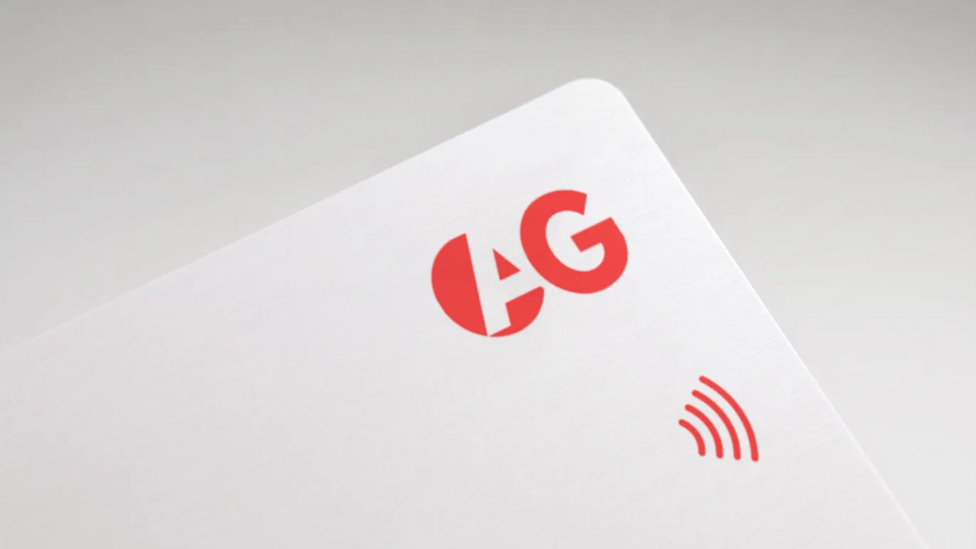 Premium NFC plastic business cards with tap and QR functionality