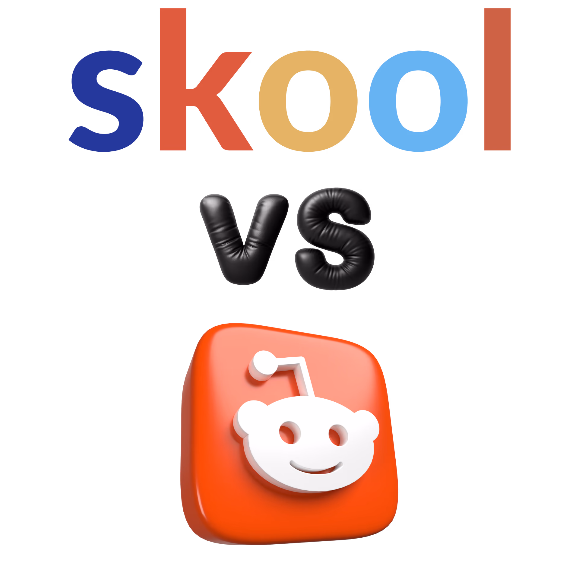 Reddit and Skool community comparison showing creator revenue data