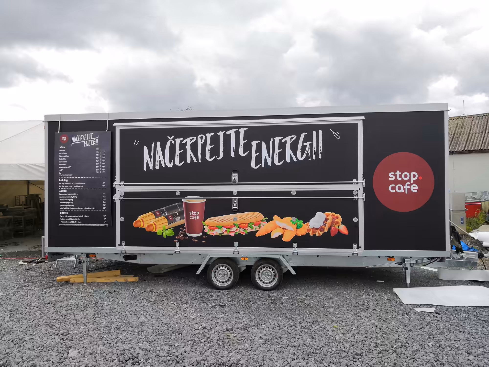 stop cafe – Polep vozů