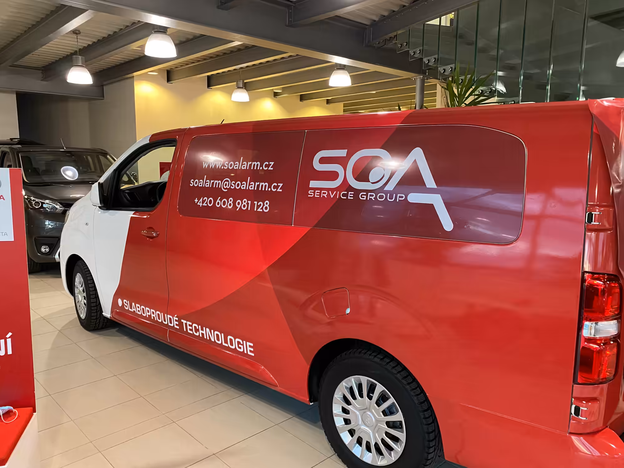 SGA Service Group – Polep vozů