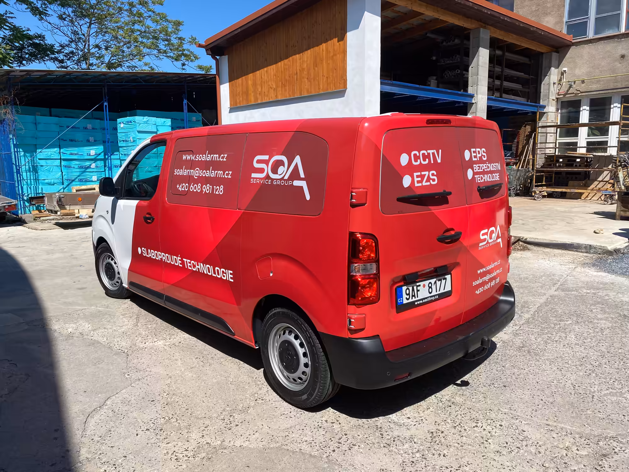 SGA Service Group – Polep vozů