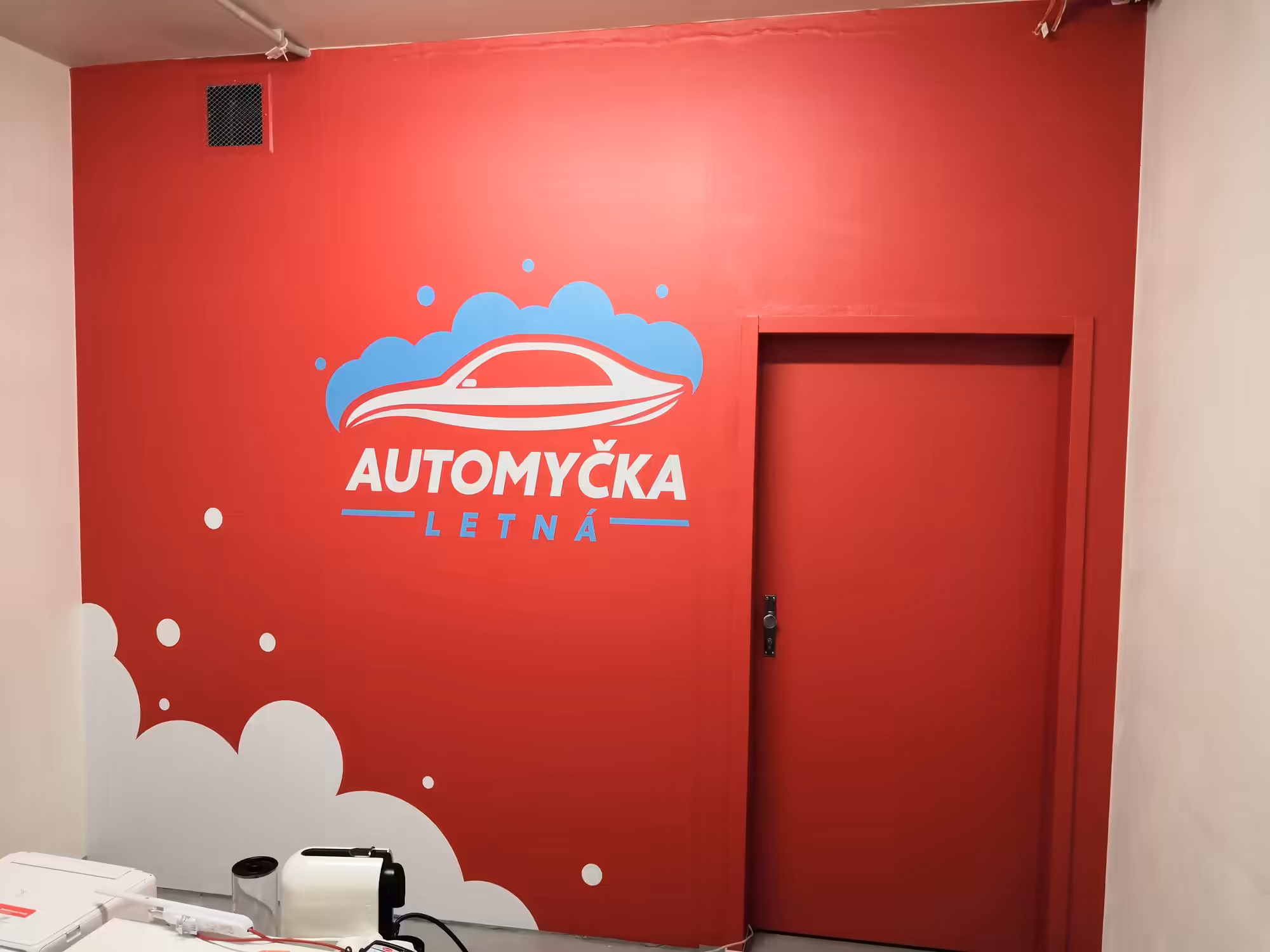 Automyčka Letná – Interiéry