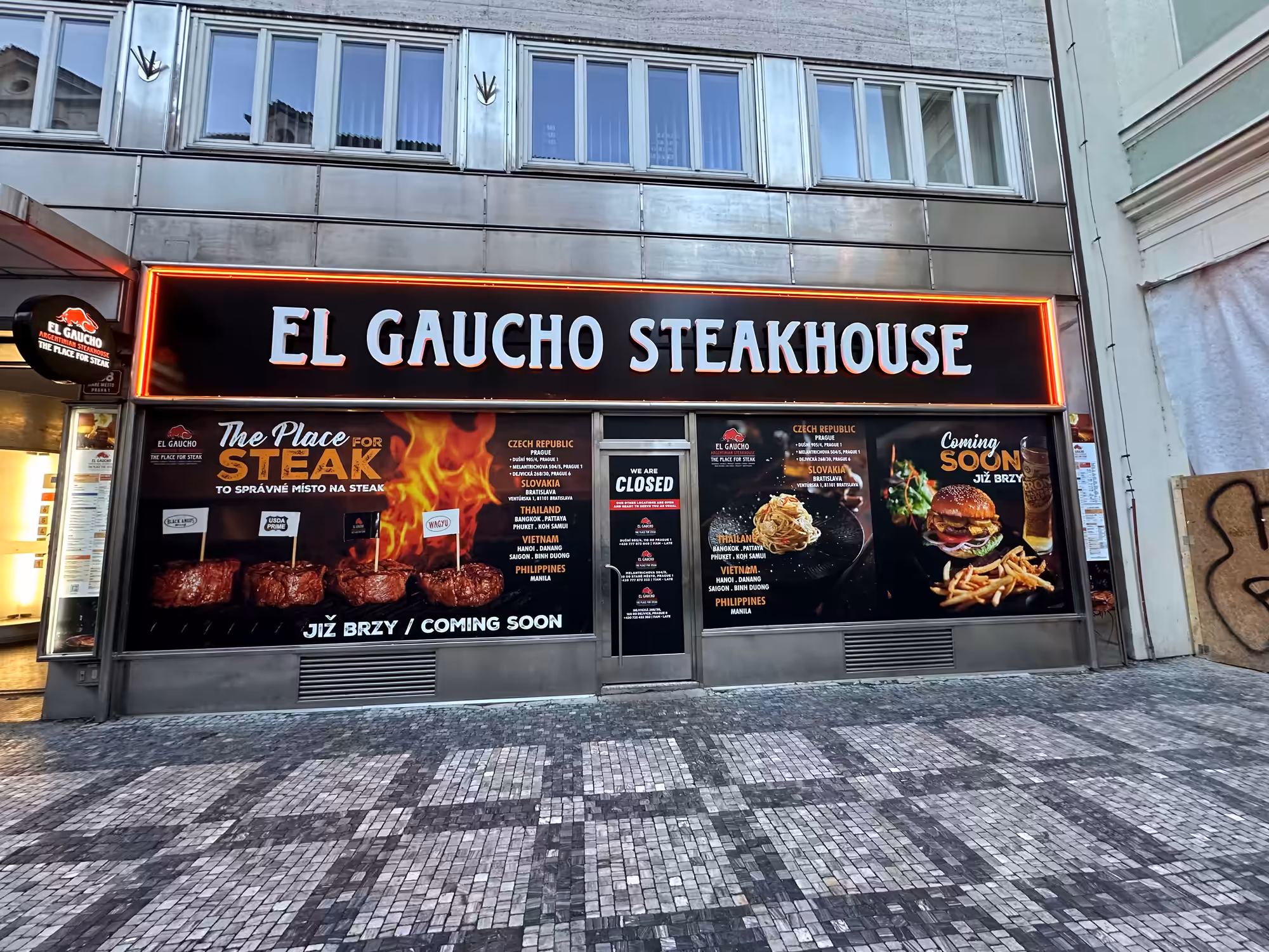 El Gaucho – Prodejny