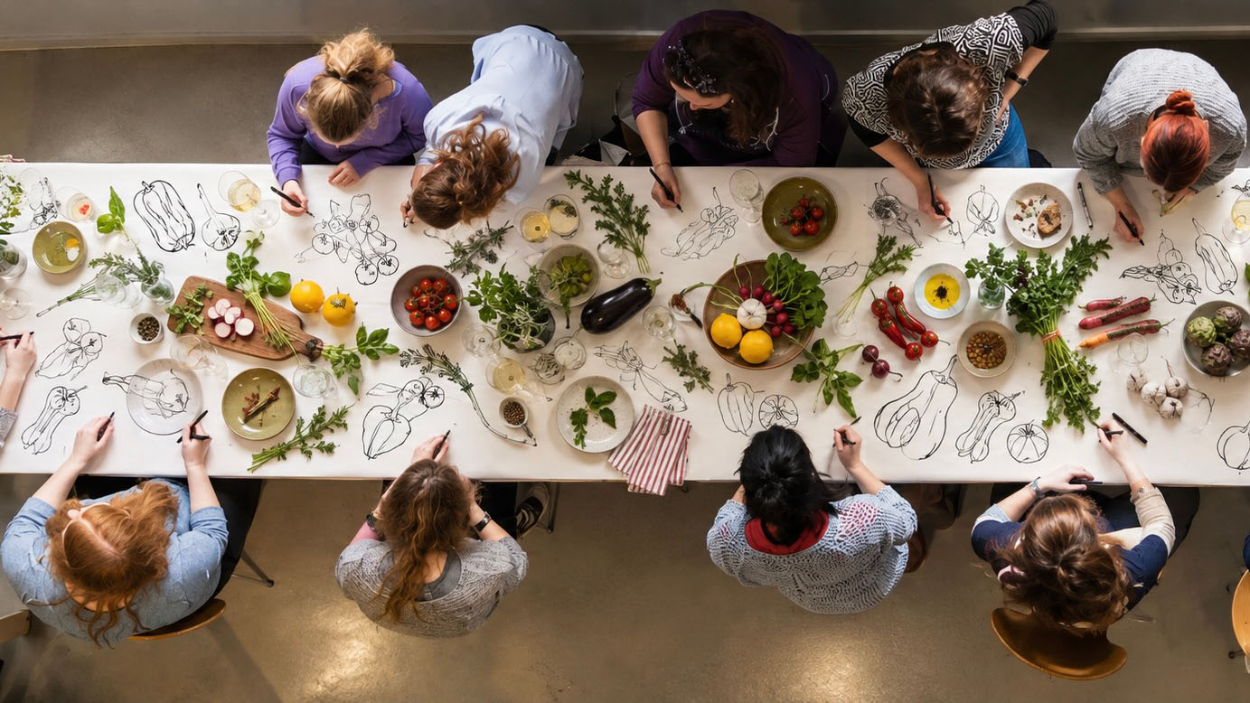 The Art of Food: Preserving Recipes Through Illustration 