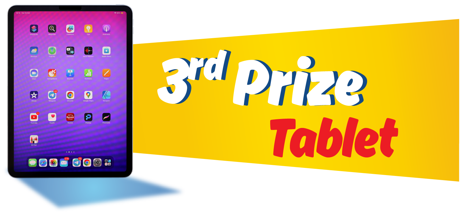 Third Prize Tablet Image