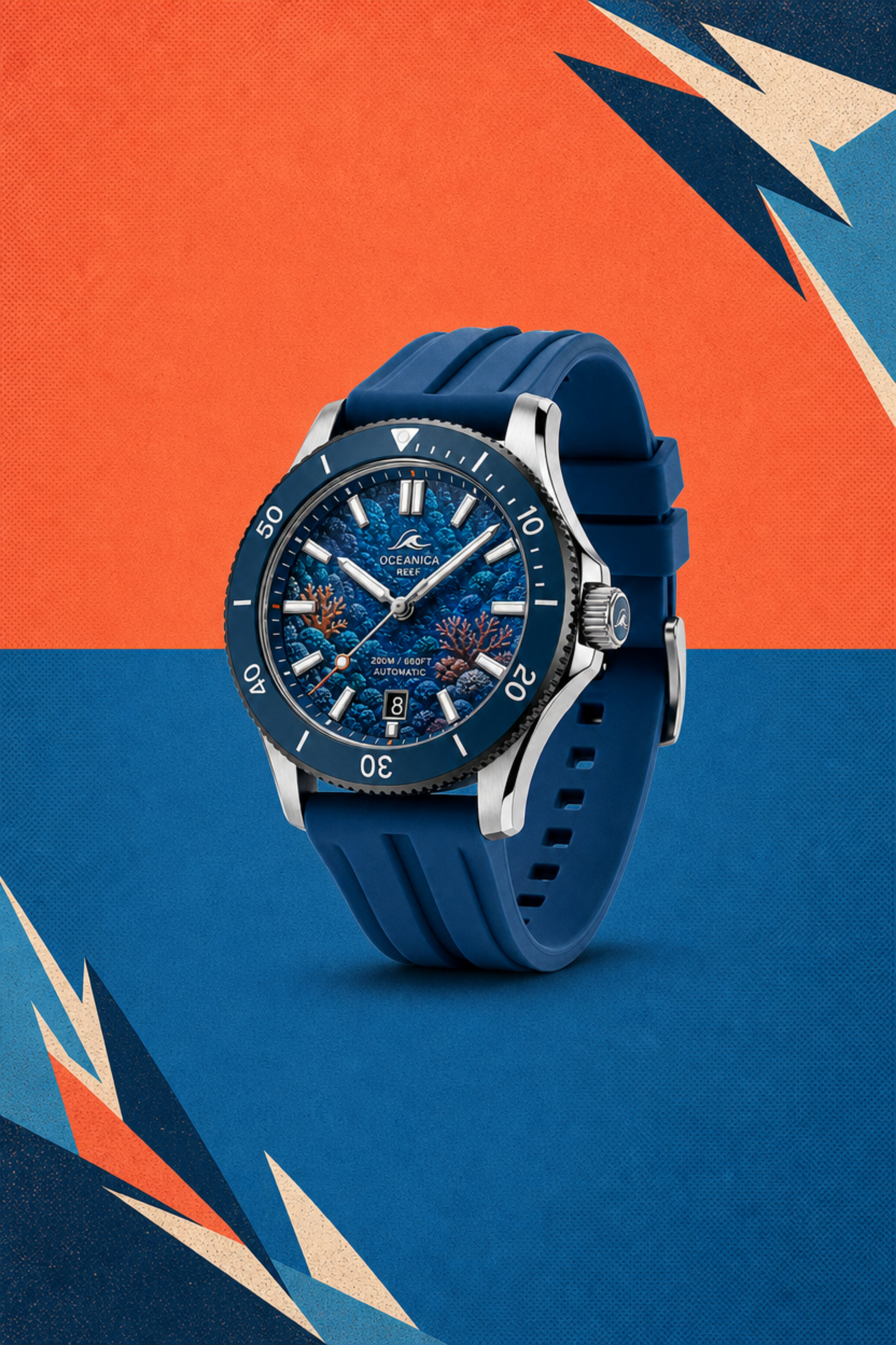 Oceanica Reef exploded view composants montre