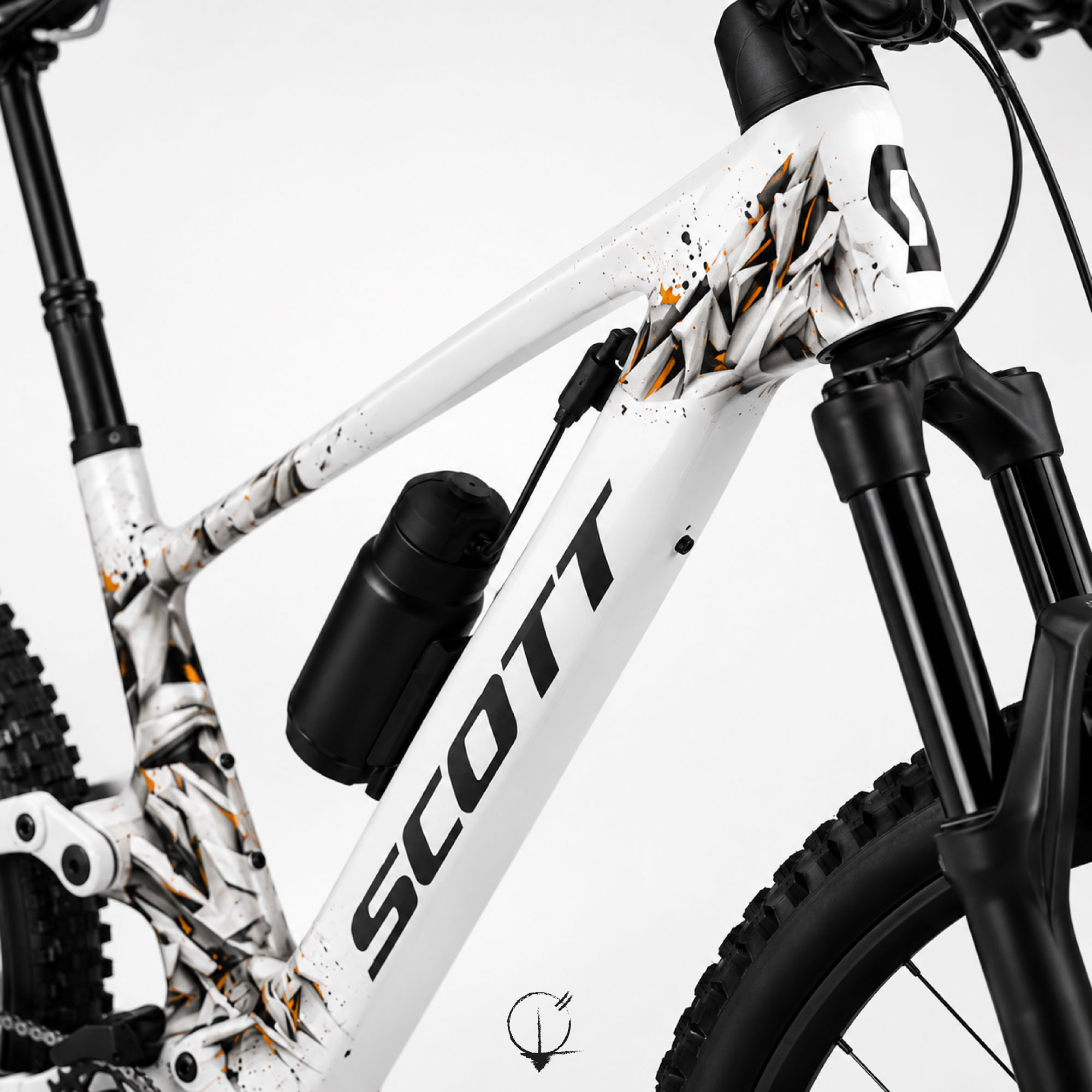 Altitude Fragmentée - vélo Scott détail transmission