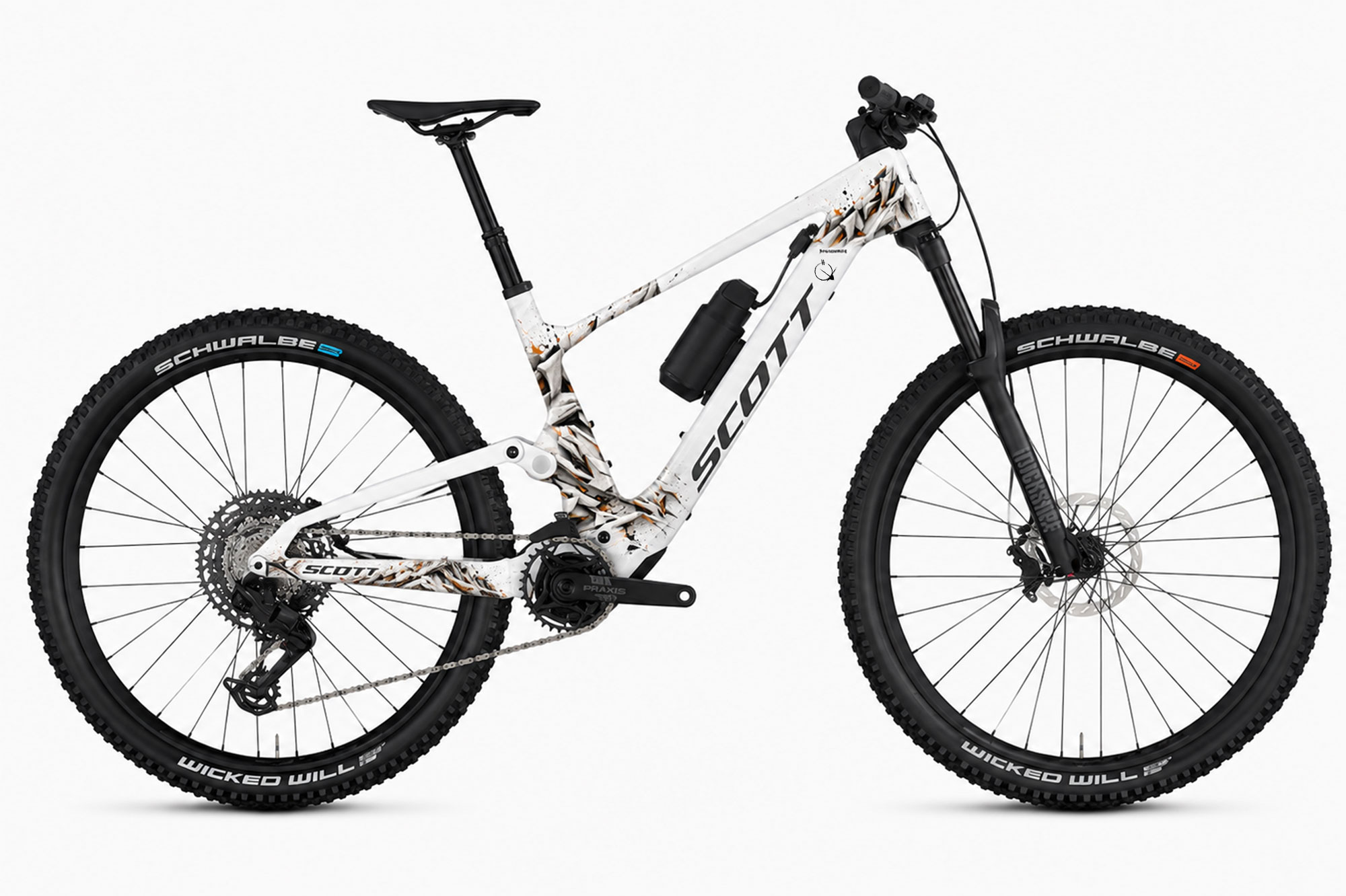 Altitude Fragmentée - vélo Scott VTT vue latérale