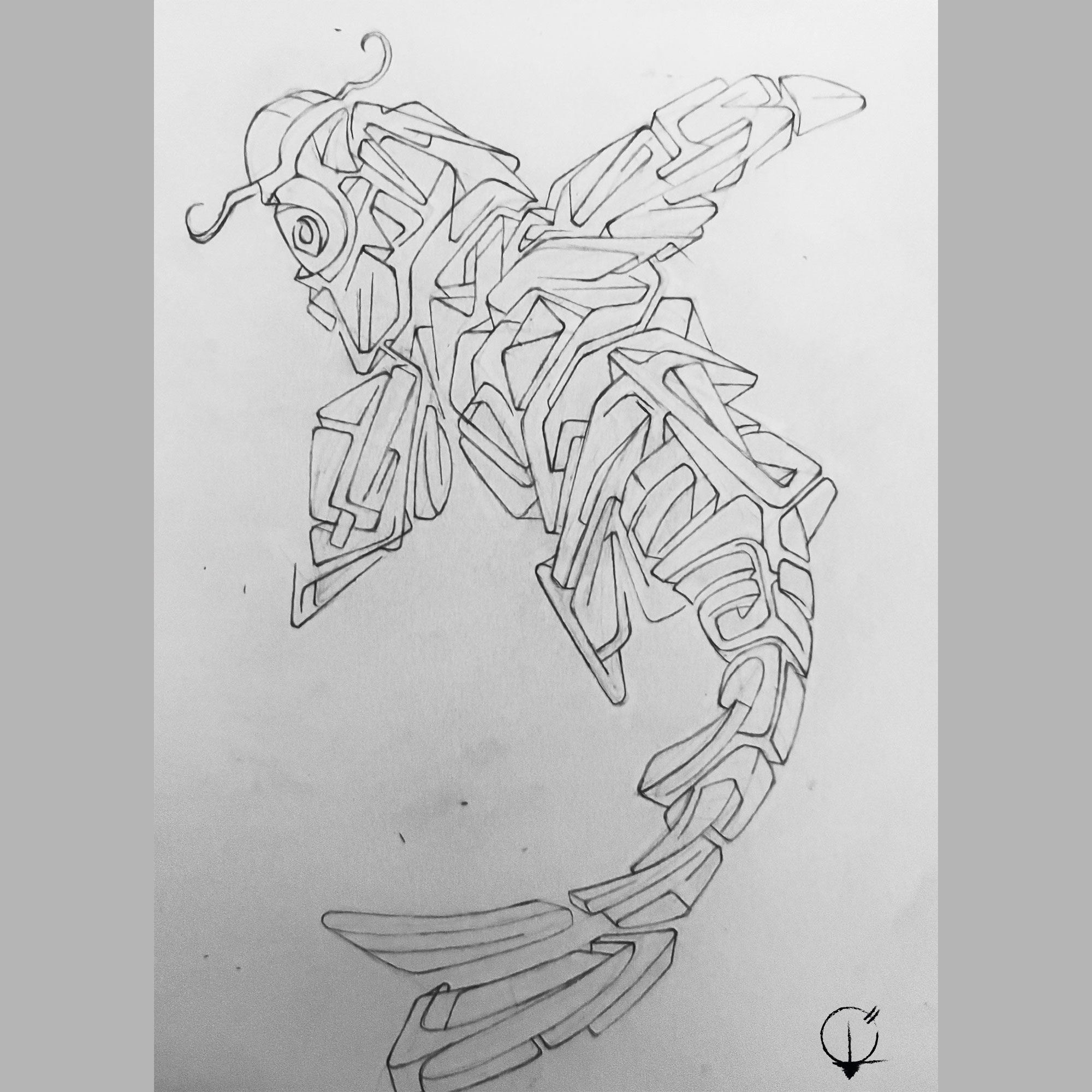 Carpe Kuoi - illustration coulures colorées