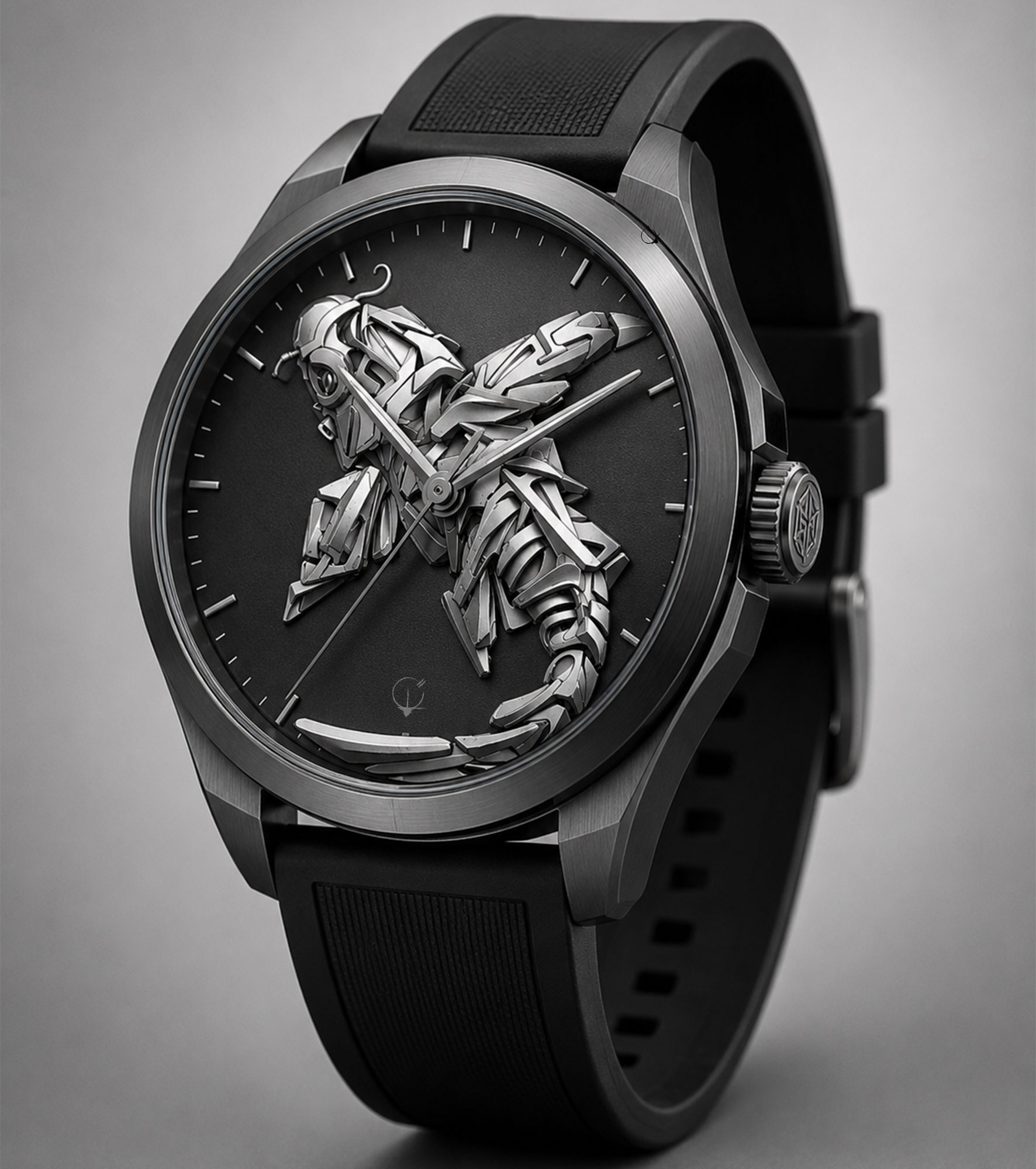 Carpe Kuoi - montre cadran noir