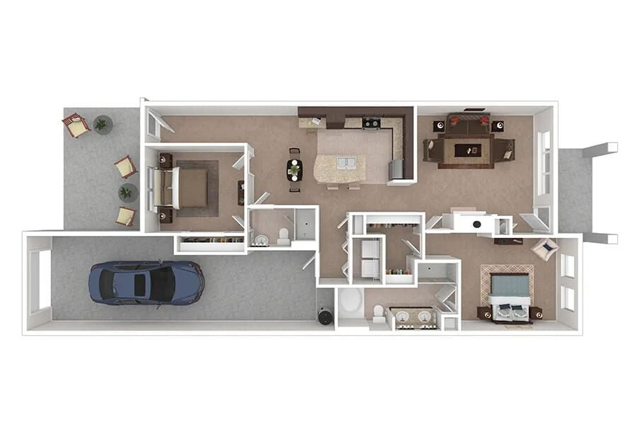 2BD, 2BTH ELLIS COVE