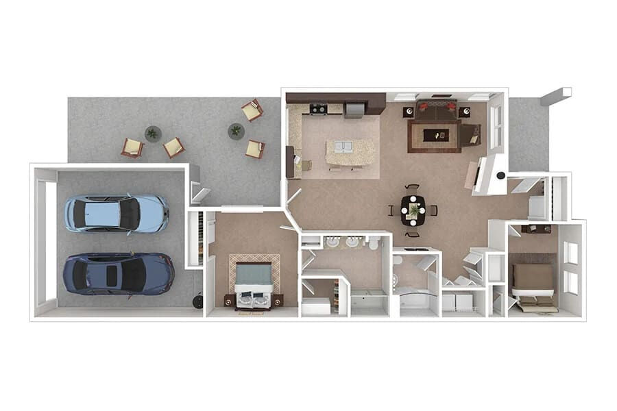 2BD, 2BTH BUDD INLET