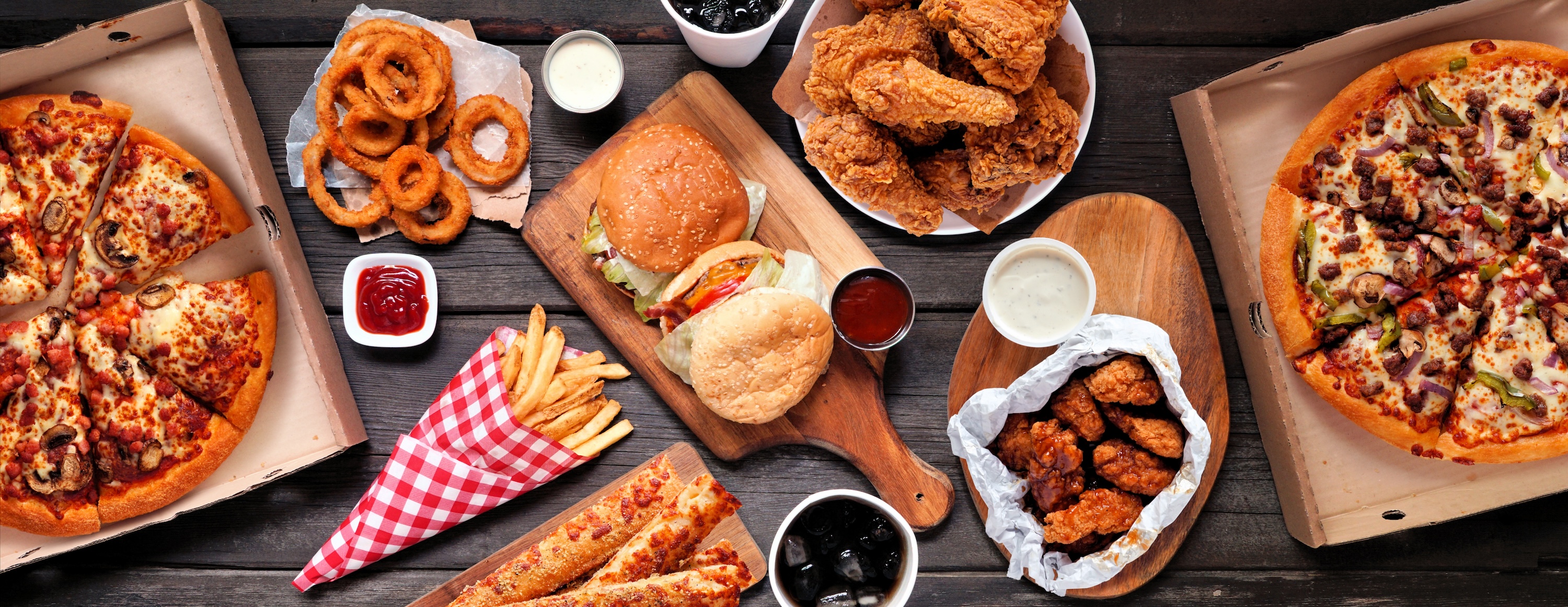 Fast Food Stock Image