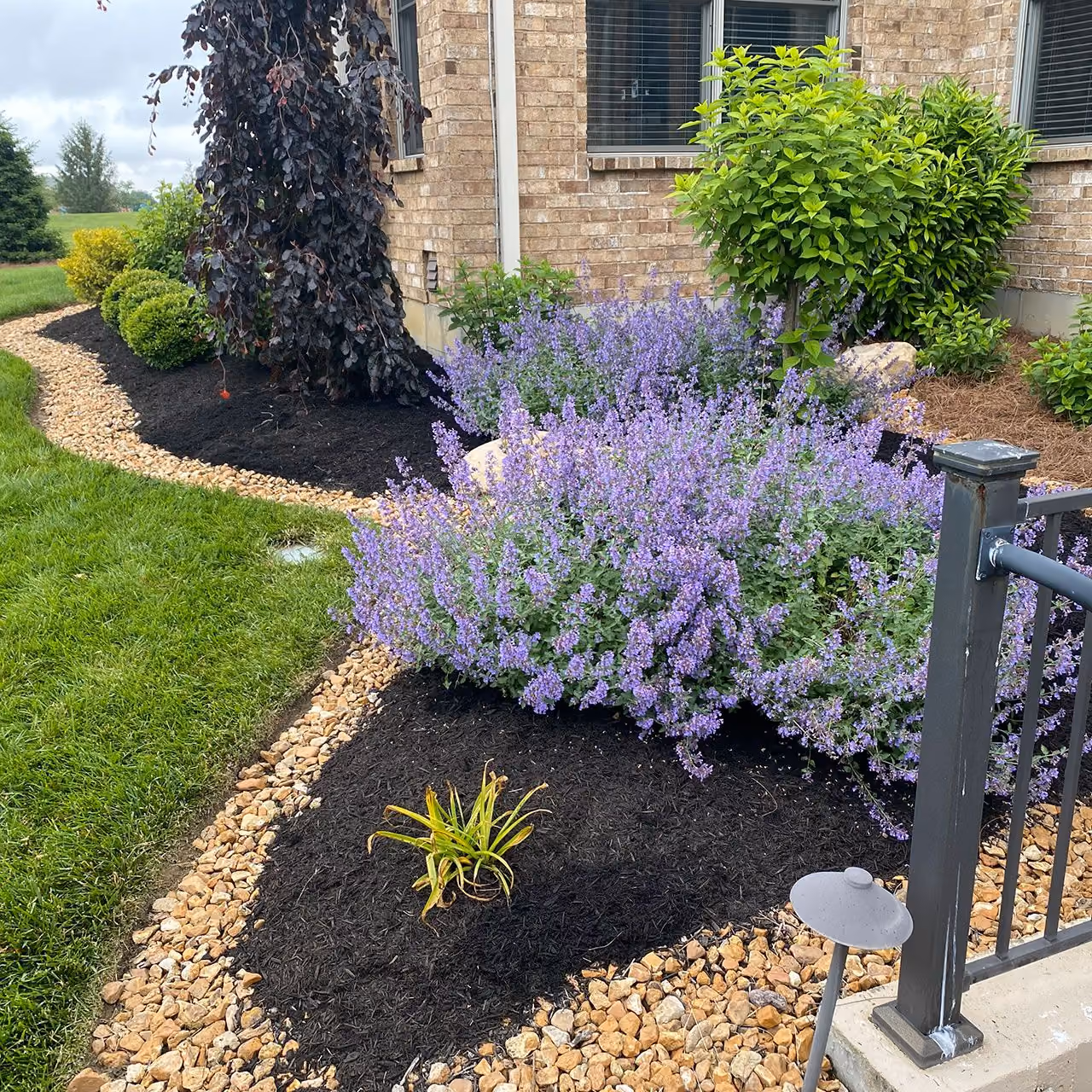 Residential landscape maintenance by PerfaCut Lawn and Landscape in Indian Hill, Ohio