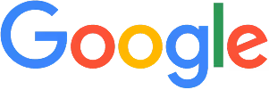 Google logo in multicolored letters.