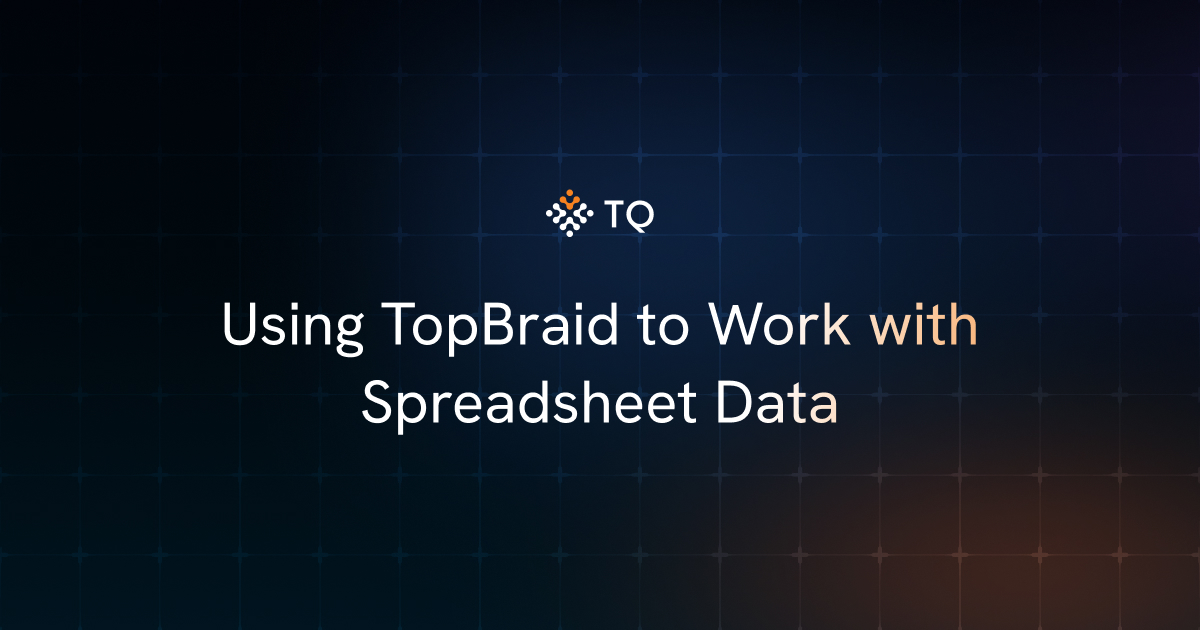 Using TopBraid to Work with Spreadsheet Data