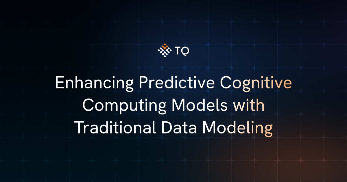 Enhancing Predictive Cognitive Computing Models with Traditional Data Modeling