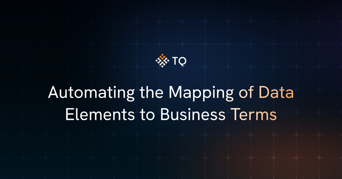 Automating the Mapping of Data Elements to Business Terms
