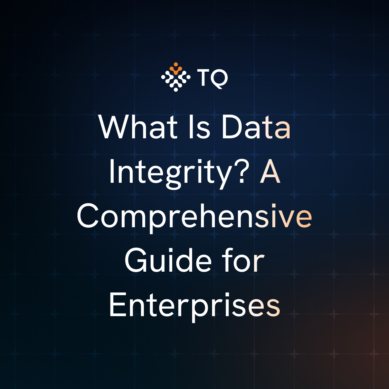 What Is Data Integrity? A Comprehensive Guide for Enterprises