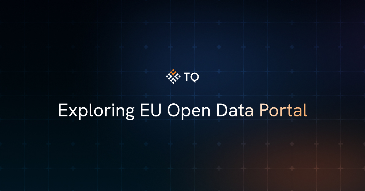 Exploring EU Open Data Portal