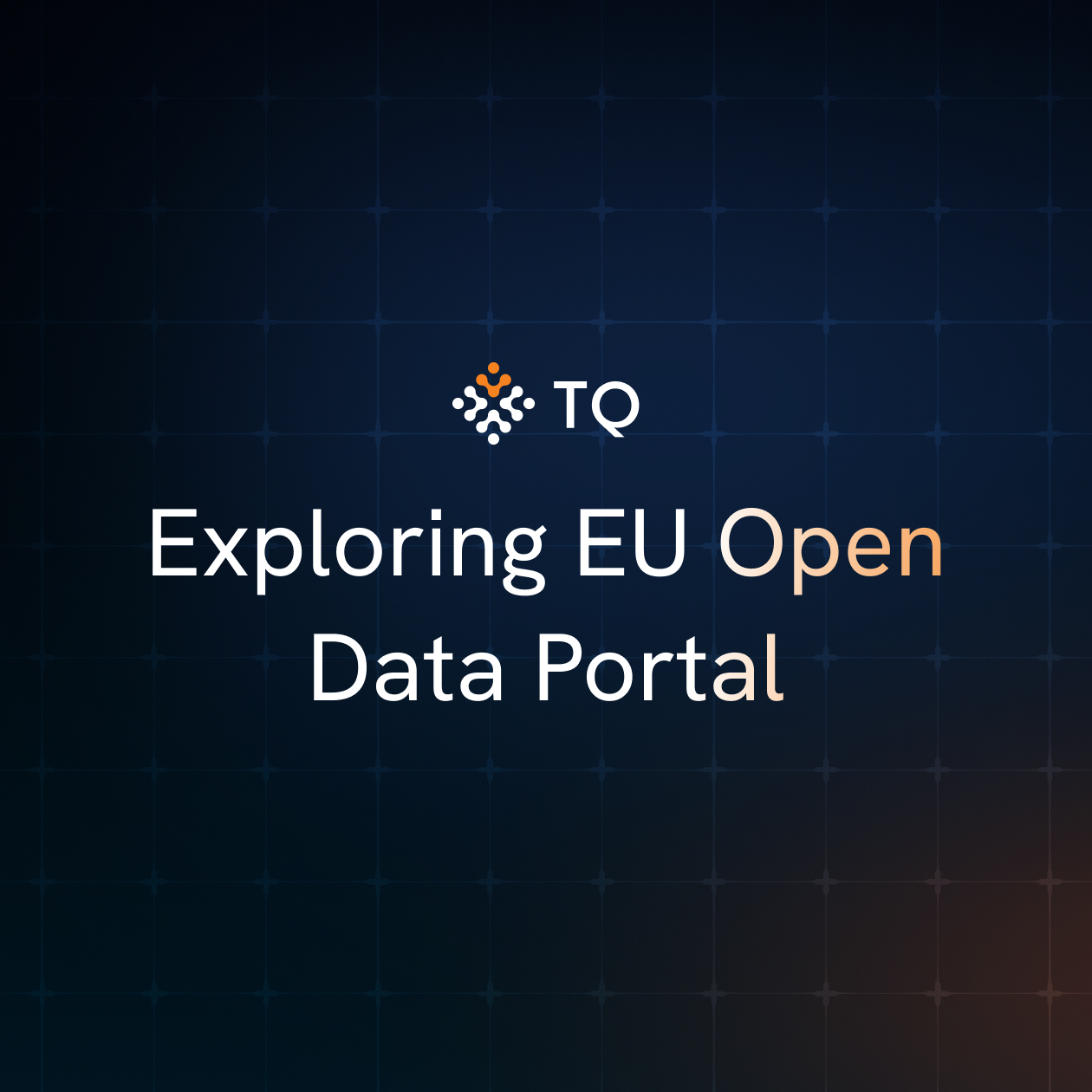 Exploring EU Open Data Portal