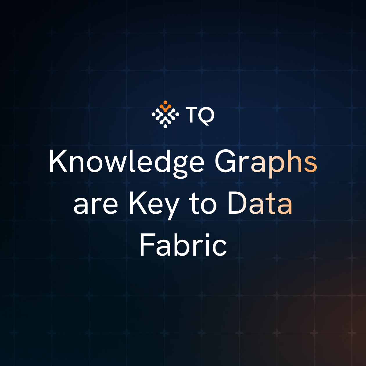 Knowledge Graphs are Key to Data Fabric
