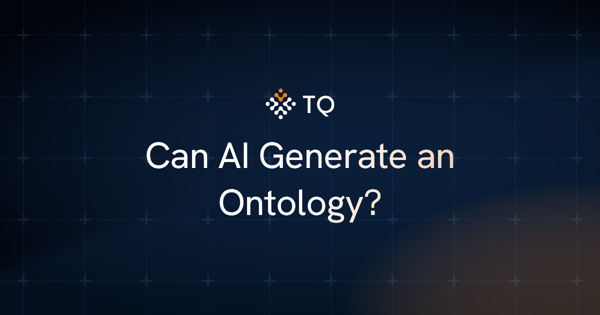 Can AI Generate an Ontology?