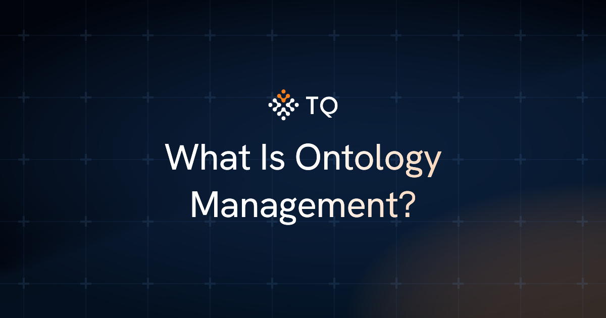 What Is Ontology Management?