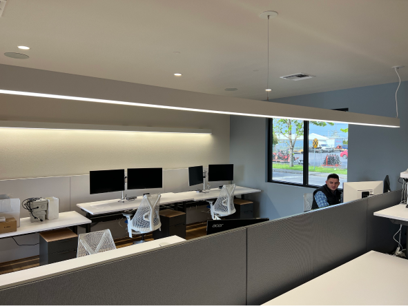 Product and Engineering team work space