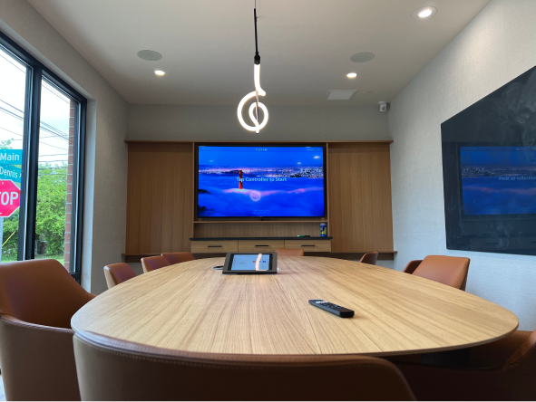 The main conference room