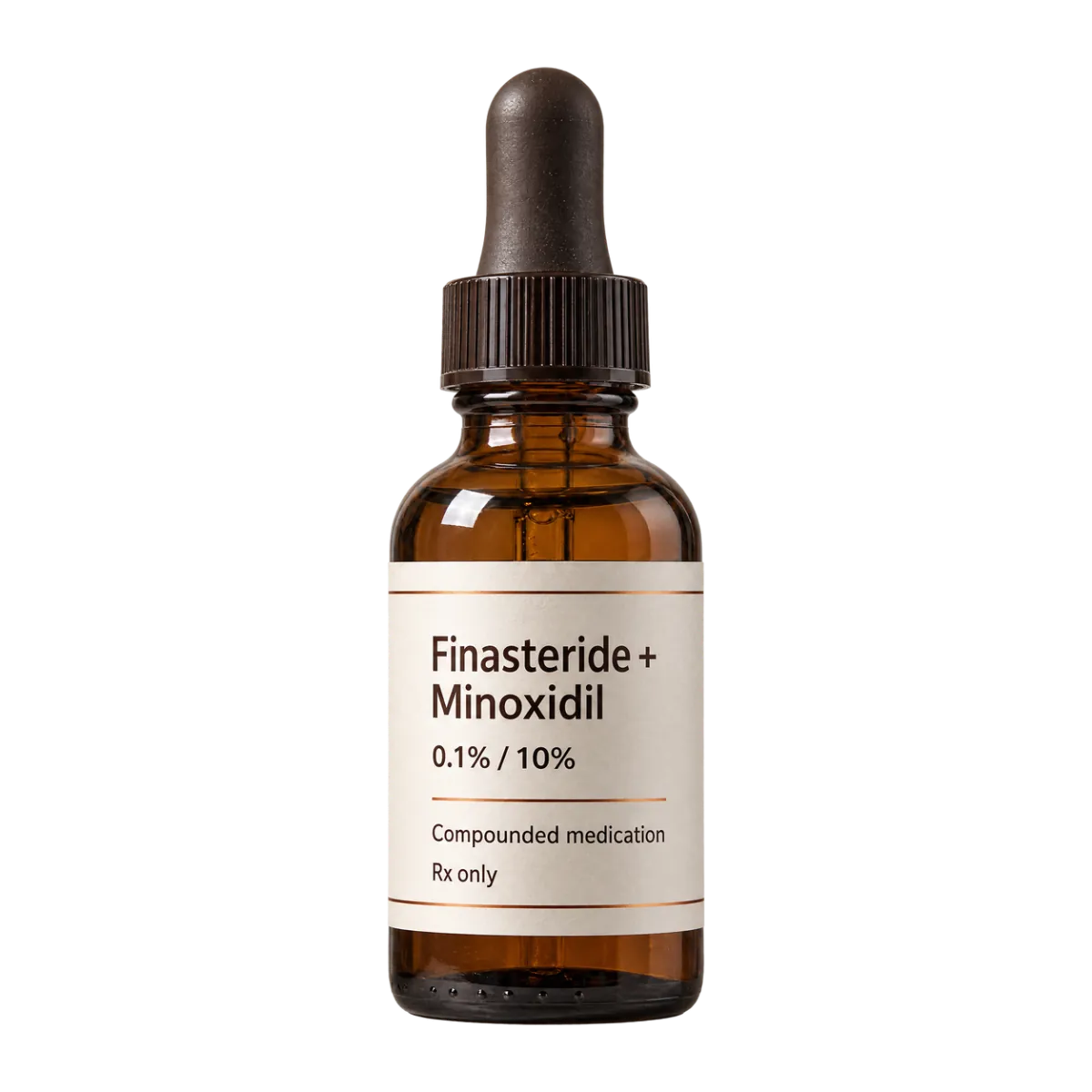 Finasteride + Minoxidil topical solution package
