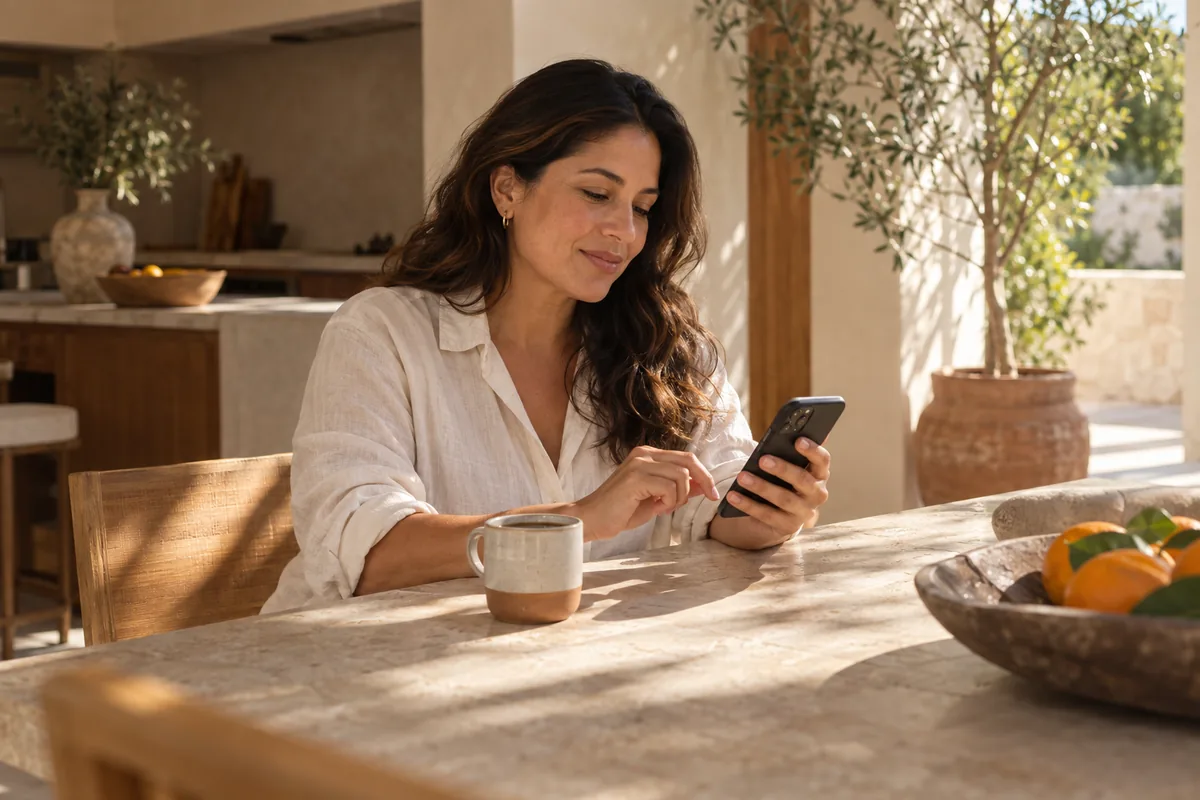 Choosing a treatment plan online