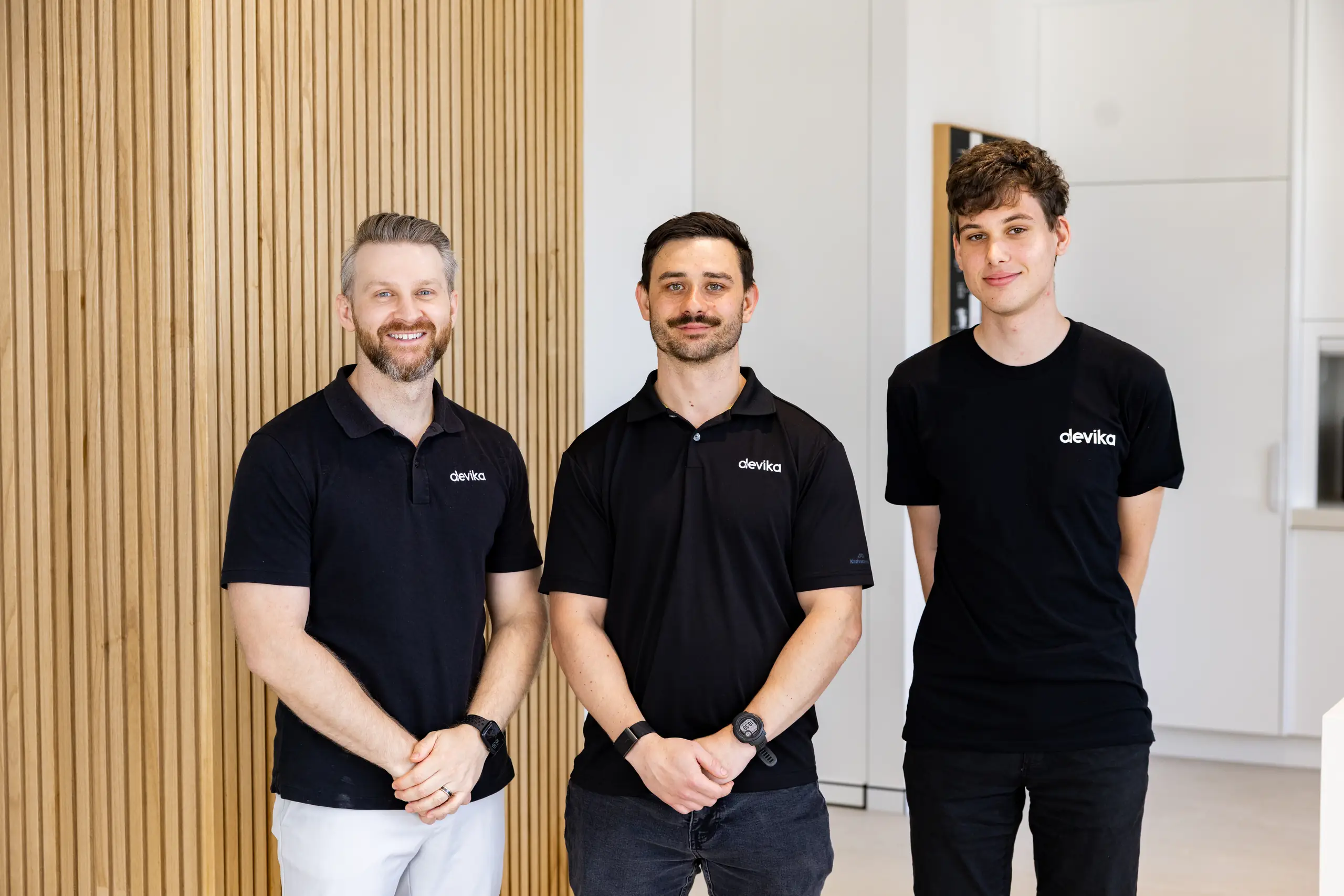 Devika team members in the Wollongong studio